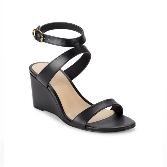 Stuart Weitzman Ave Strappy Wedge Sandals‎ - Picture 2 of 9